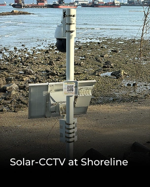 Solar-CCTV at Shoreline