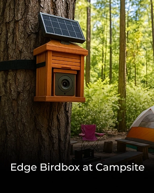 Edge Birdbox at Campsite